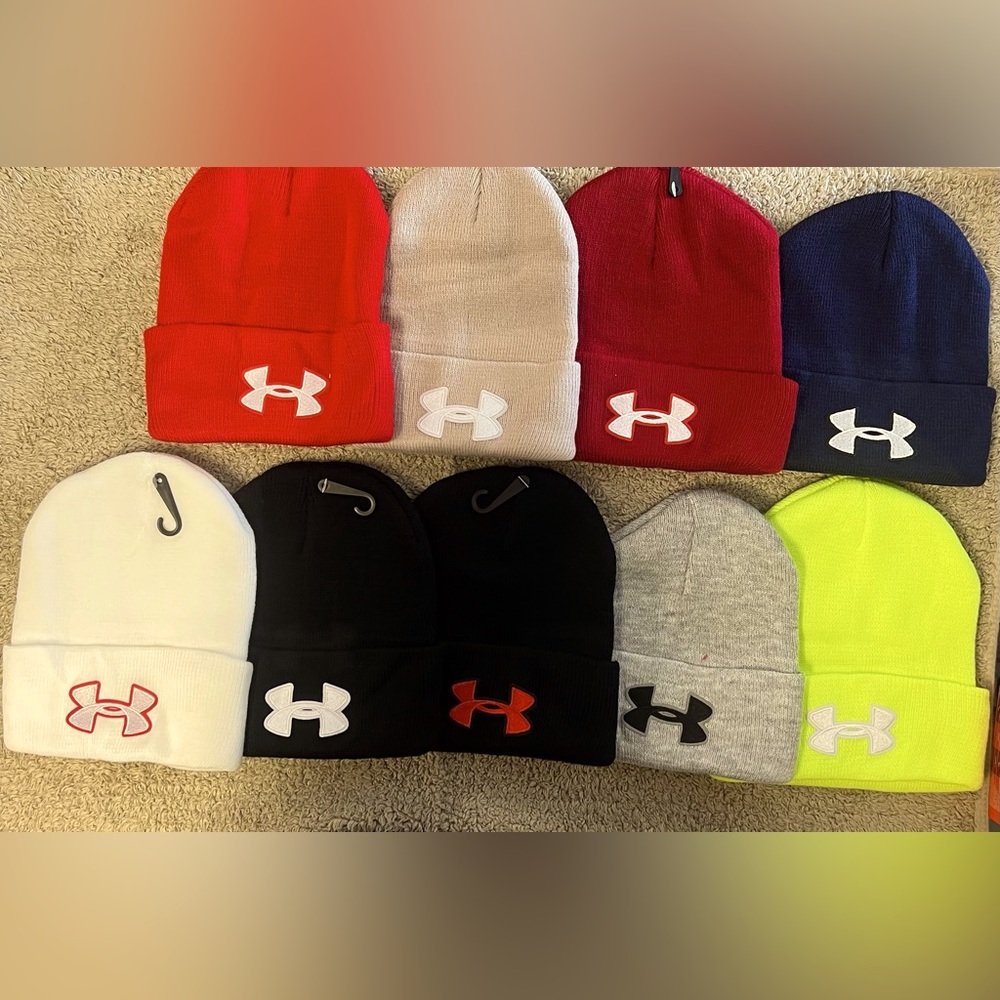 Under Armor beanies super soft and warm